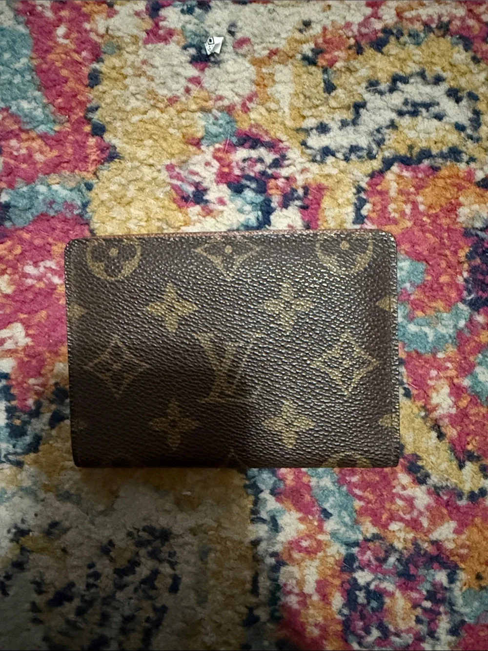 Louis Vuitton Brown Monogram Canvas Card Holder